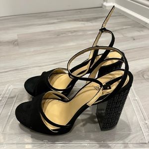 Michael Kors Black Heels (Yoonie platform)